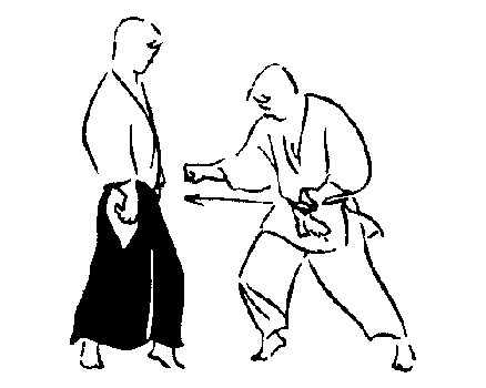 chu·dan·tsuki (gyaku·hanmi)